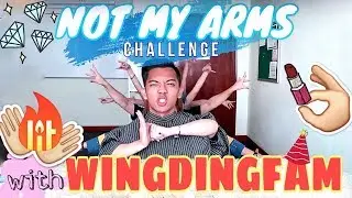 NOT MY ARMS CHALLENGE with Wingding Fam | TSL Talent Search Contestants