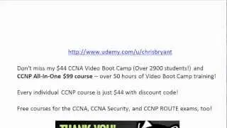 CCNA And CCNP Video Exam: IP Version 6