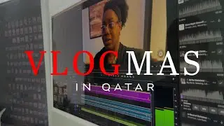 Vlogmas Day 14 | Laser Show Magic at Qatar Balloon Festival & Winter Trade Fair Browsing!