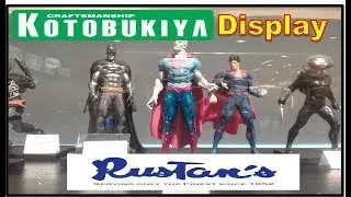 KOTOBUKIYA | コトブキヤ  Mini Statue display at RUSTAN'S AYALA Makati Philippines - August 2018