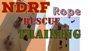 Rope Rescue Training NDRF #roperescue #ndrf #training #army #paracommando #rescue #adventure #rope