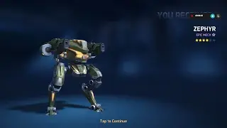 Zephyr Mech Unlock and Gameplay