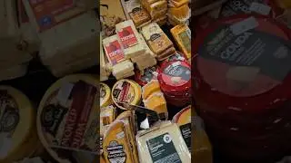 Shopping for a variety of cheeses #cheese