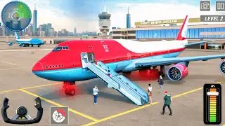 Flight Airplane City Pilot Simulator - Plane Boeing Emergency Landing - Android Gameplay