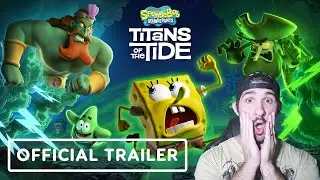 Ninja Reacts SpongeBob SquarePants Titans of the Tide Official Game Trailer