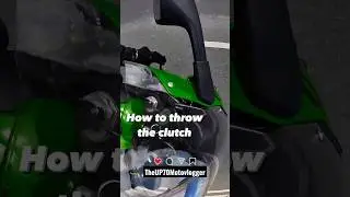 How to Throw the Clutch | Wheelie Tutorial 🏍️😍🚀🤯 #ytshorts #shorts #wheelie