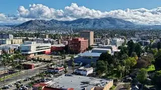 Clouds Kissing the Box Springs Mountains Christmas Day ~ DJI Mavic 4 Pro Timelapse