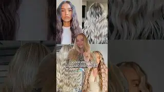 How to mermaid waves hair🧜&zwj;♀️ #mermaidwaves #waves #hairstyle #wherebeautycomestrue #parfumdreams