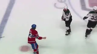 Zack Kassian vs Arber Xhekaj Oct 20, 2022