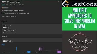 1137. N-th Tribonacci Number - LeetCode Solution in Java | THE CODE WIZARD