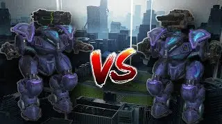[WR] 🔥 Halo/Glory VS Avenger/Gust Mercury - Firepower Comparison | War Robots