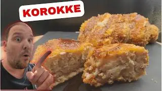 Recette de Korokke 🥔|  Recette japonaise facile de croquettes de pommes de terres #cuisinejaponaise