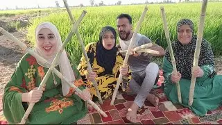 روحنا الزراعه وعملنا تحدي القصب والعقاب بالنبوت اتخنقنا فى الشارع🙅النهايه😪