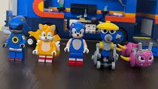 Lego Соник Ёжик, команда Соника, командный грузовик, часть 2