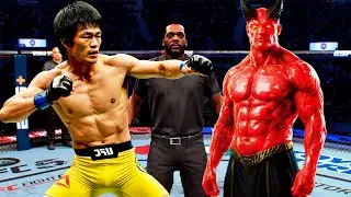 Брюс Ли против Стеклянного Дьявола в прайм-тайм | EA Sports UFC 4