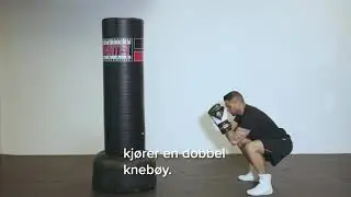 Boksing - Intervall med knebøy på boksesekk
