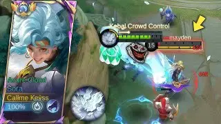 SORYY NOLAN ! SORA JUNGLER LOCK NOLAN MUSUH SAMPAI KENA MENTAL | SORA MLBB