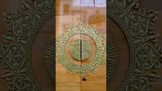 Royal Brass Main Door Design | Calco Creation | Traditional Indian Entrance Style