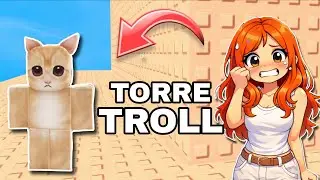 NUNCA JUEGUES la TORRE TROLL de MI GATITO MIAU en ROBLOX‼️😭