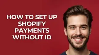 How to Set Up Shopify Payments Without Id - GUIDE!