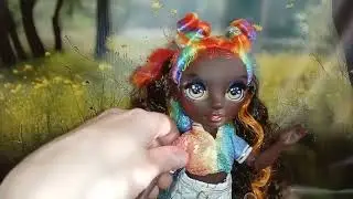 Обзор на куклу Рейнбоу Хай Айрис Боу Креативные кристаллы Rainbow High Iris Bow Creative Crystals