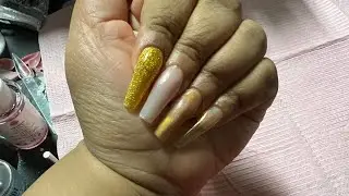 Testing out the notpolish 5in1 chrome acrylic powders|Anisa Green