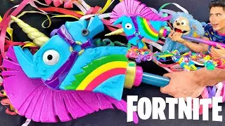 Unboxing | Fortnite Unicorn Rainbow Smash Premium Pickaxe Axe | Epic Games Toy Figures Review