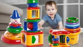 TL0002 Tolo Toys Stack and Learn Set