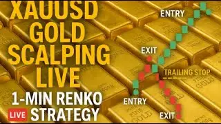XAUUSD Gold Scalping LIVE  1-Min Renko Strategy for Fast Profits  Real-Time Signals & Trades
