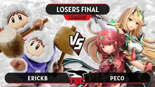 JoseB (Inkling) vs Peco (Pyra & Mythra) - Losers Final - Torneo SSBU - League