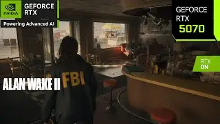 Alan Wake 2 | RTX 5070 4K, 1440p, 1080p DLSS 4 Multi Frame Generation | Path Tracing | i7 14700F