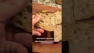 How Long Does Sourdough Last? #shorts #sourdough #bread