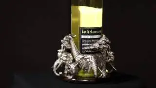 African Safari Wine Bottle Coaster