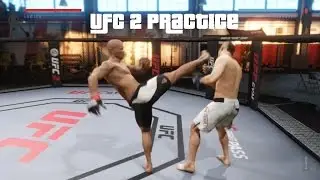 EA Sports UFC 2 - Practice Mode Knockouts - Inert