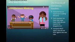 Consensus building process - Consensus