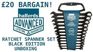 Обзор профессиональных гаечных ключей Halfords Advanced Professional Ratchet Combination