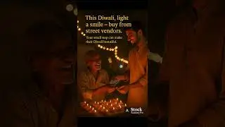 Light a smile this Diwali &mdash; buy from street vendor #ThisDiwali #LightASmile #SupportStreetVendor