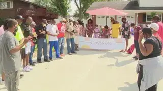 South suburban neighborhood comes together to support an elderly woman's recovery from Leukemia