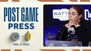 Post Game Press Conference | January 17th 2026
