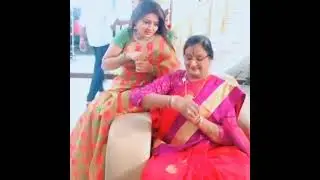 CUTE ROJA & PATTI 😂 priyanka nalkari #roja | rojaserialactors | suntv | throwback | a r f ris ris ❤️