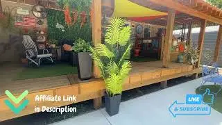 UV-Resistant Faux Palm Tree for Home & Patio | Artificial Palm Decor | Tropical Room Upgrade