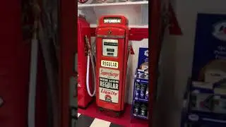 Gilbarco Sell-A-Vision Classic Gas Pump With Moving Advertising Panel