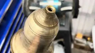 Mechanical Polishing of an old Brass Bell