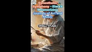 Synesthetic Symphony - Elara's Mesmerizing Journey of Art and Music