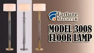 Luxury modern design customized Floor lamp for hotel and villa | Fortune Max Light