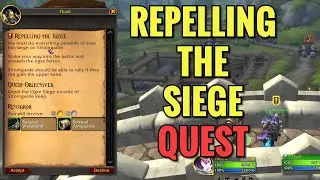 Repelling The Siege Quest (WoW TWW)