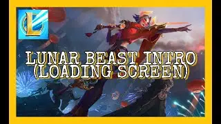 LUNAR BEAST INTRO (LOADING SCREEN) ON WILD RIFT | PITS WILD RIFT