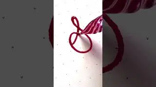 Letter S.. Glass Pen for calligraphy #calligraphy #glasspen #pen #shorts Drive the pen