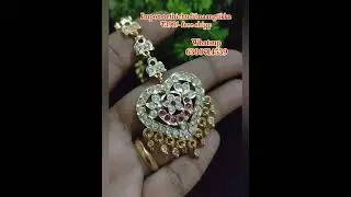 impon earring#dollar chain#nethichudi/maagtikka# maatal