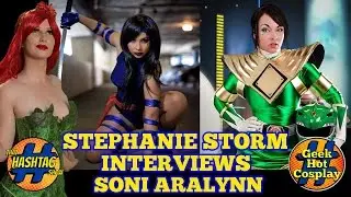 Stephanie Storm with Soni Aralynn | LBCE 2016 | Geek Hot Cosplay